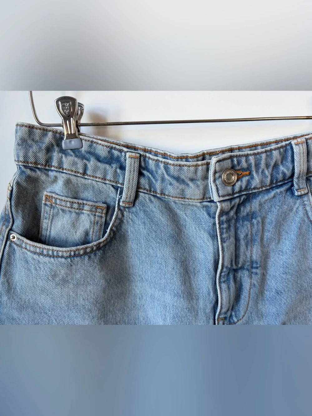 Zara Denim Mom Shorts
